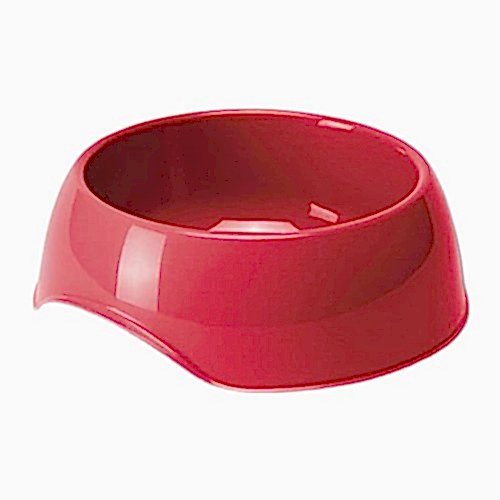 Moderna Gusto Köpek Plastik Mama ve Su Kabı Kırmızı (1,3 L)