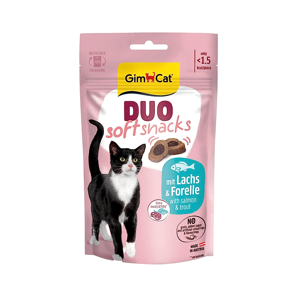 GimCat Ton Balıklı ve Alabalıklı Kedi Ödül Maması (50 g)