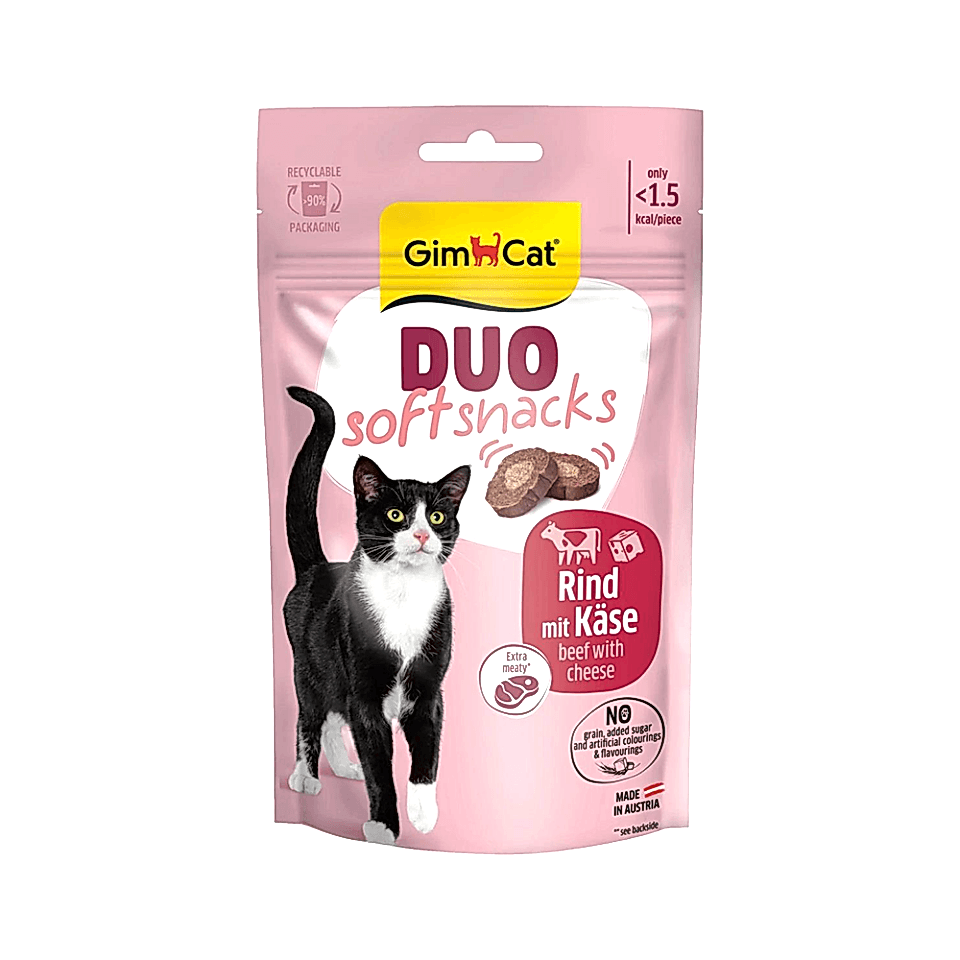 GimCat Sığır Etli ve Peynirli Kedi Ödül Maması (50 g)