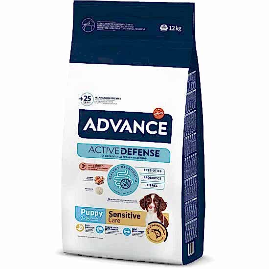 Advance Somonlu Hassas Yavru Köpek Maması (12 kg)