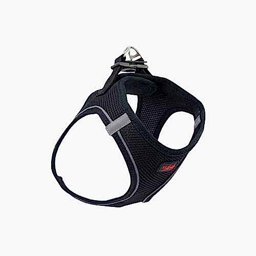 Tailpetz Air Mesh Köpek Göğüs Tasması Siyah (L)