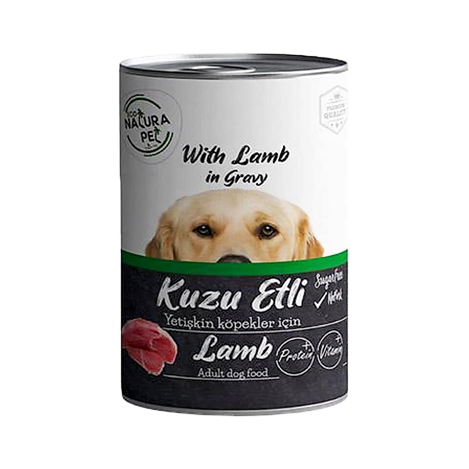Eco Natura Pet Kuzu Etli Yetişkin Köpek Konserve Maması (400 g)