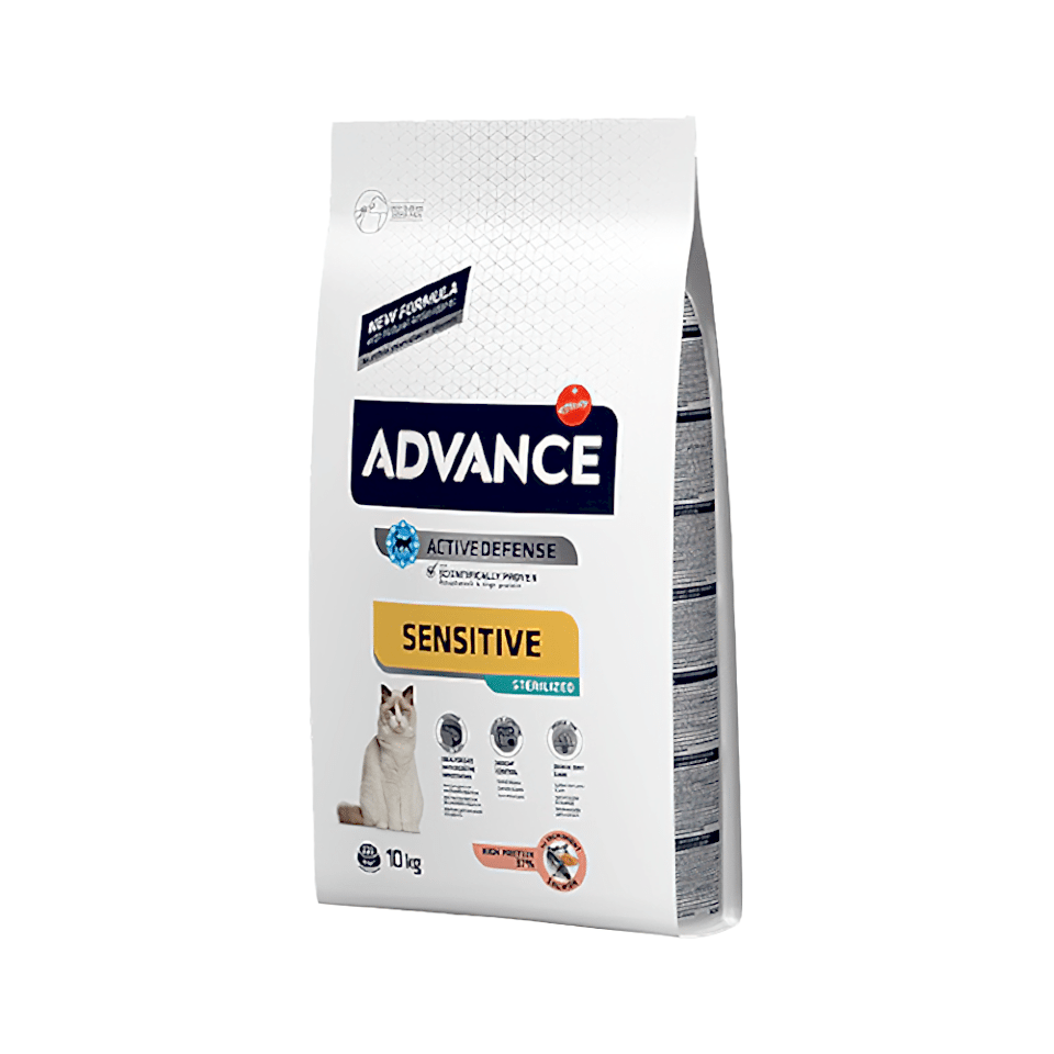 Advance Sensitive Somonlu Kısırlaştırılmış Kedi Maması (10 kg)