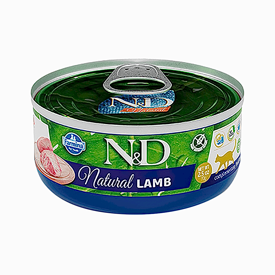 N&D Natural Kuzu Etli Yetişkin Kedi Konserve Maması (70 g)