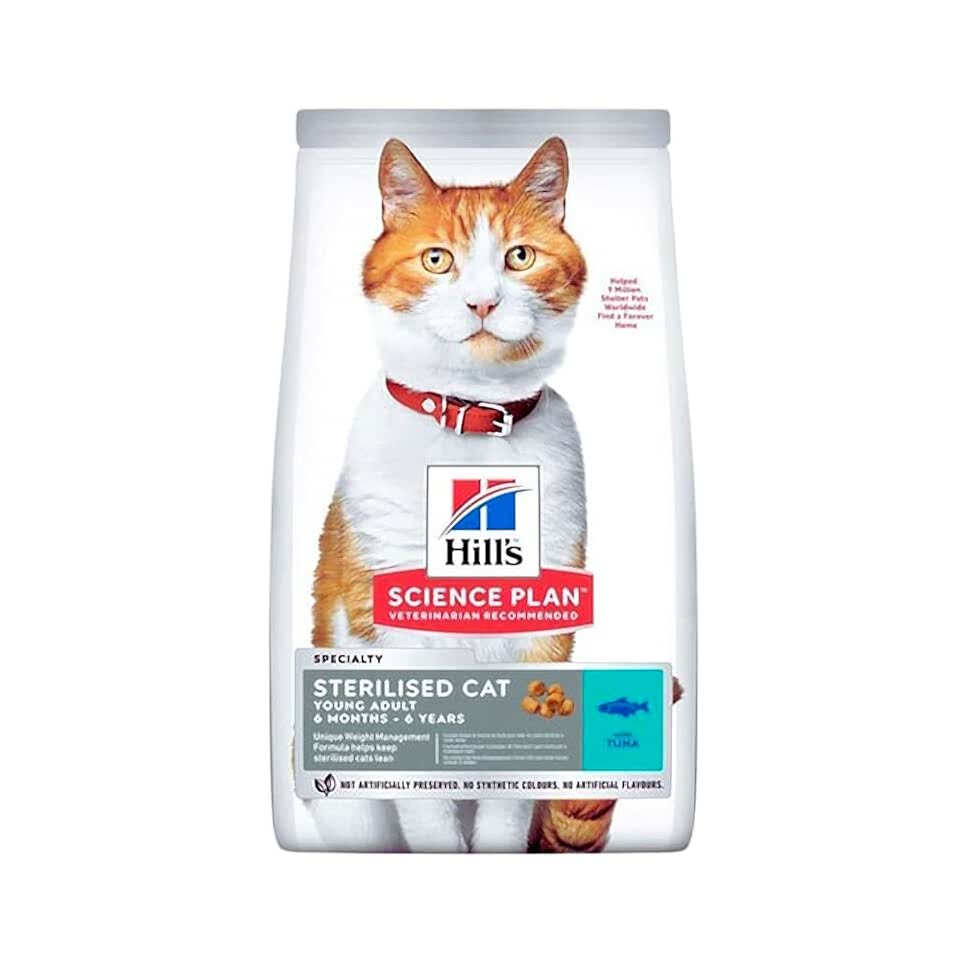 Hill's Science Plan Somon Balıklı Kısırlaştırılmış Kedi Maması (10 kg)