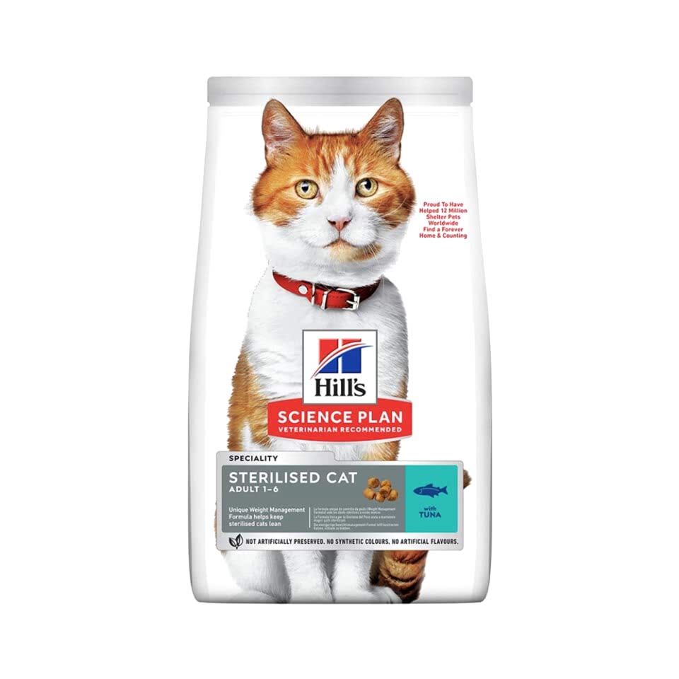 Hill's Science Plan Tuna Balıklı Kısırlaştırılmış Kedi Maması (1,5 kg)