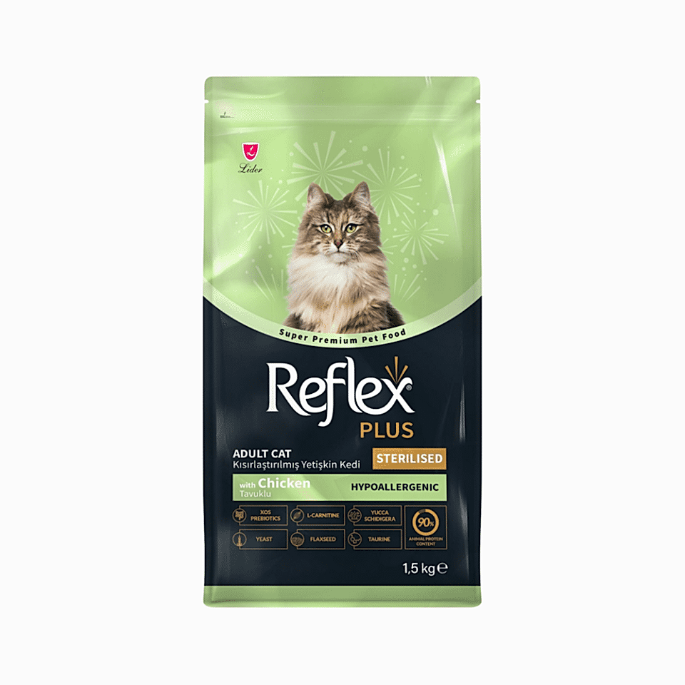 Reflex Plus Tavuk Etli Kısırlaştırılmış Kedi Maması (1,5 kg)