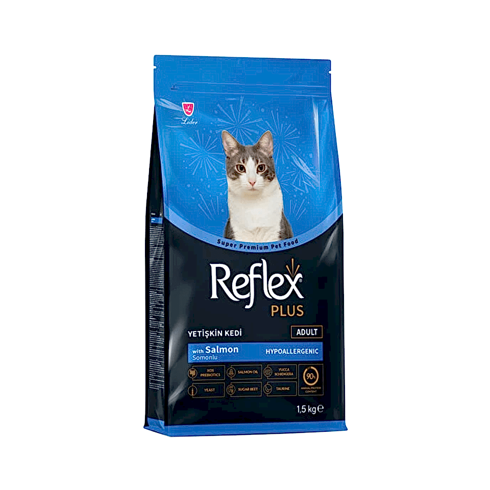 Reflex Plus Somonlu Yetişkin Kedi Maması (1,5 kg)