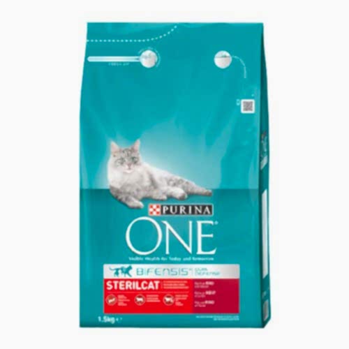 Purina One Sığır Etli Kısırlaştırılmış Yetişkin Kedi Maması (1,5 kg)