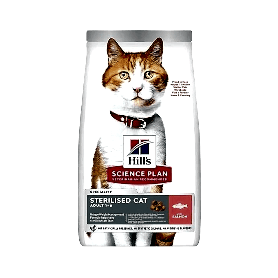 Hills Sterilised Kısırlaştırılmış Somonlu Kedi Maması 3 Kg
