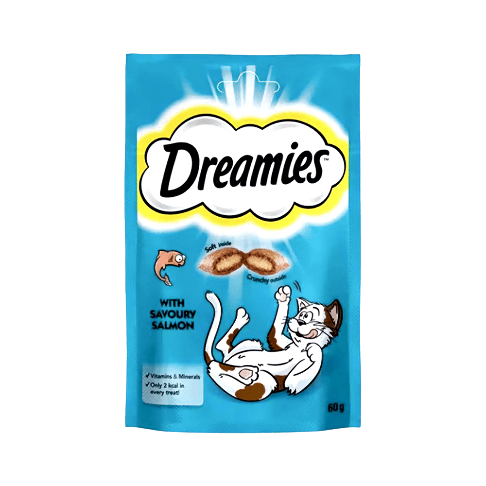 Dreamies Somonlu Kedi Ödülü (60 g)