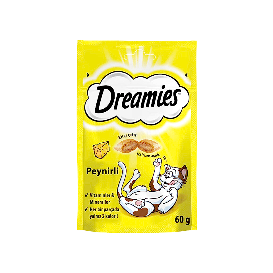 Dreamies Peynirli Kedi Ödül Maması (60 g)