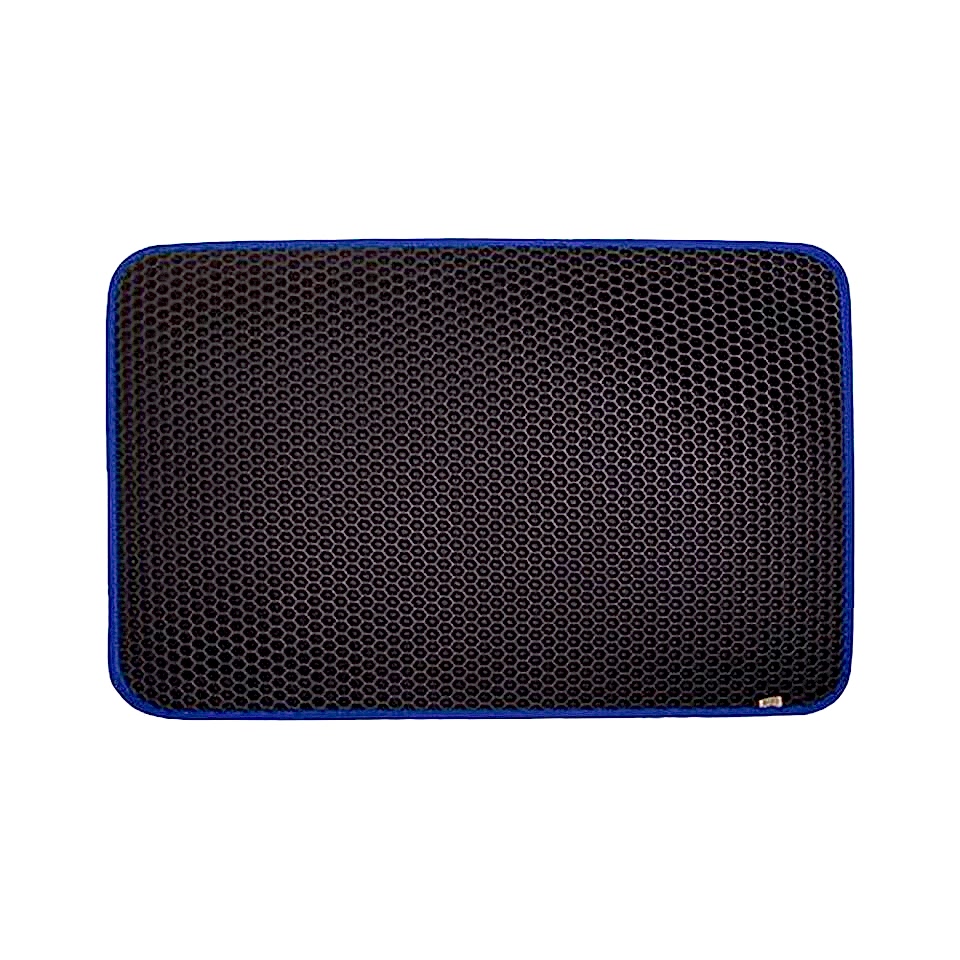 Cattie Kum Toplayıcı Fonsiyonel Mavi Kedi Paspası (50 x 75 cm)