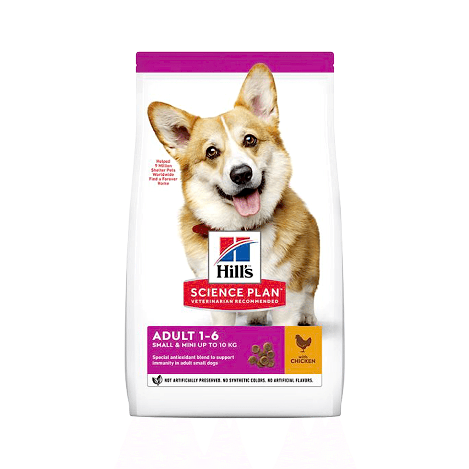 Hill's Science Plan Tavuk Etli Küçük Irk Yetişkin Köpek Maması (1,5 kg)