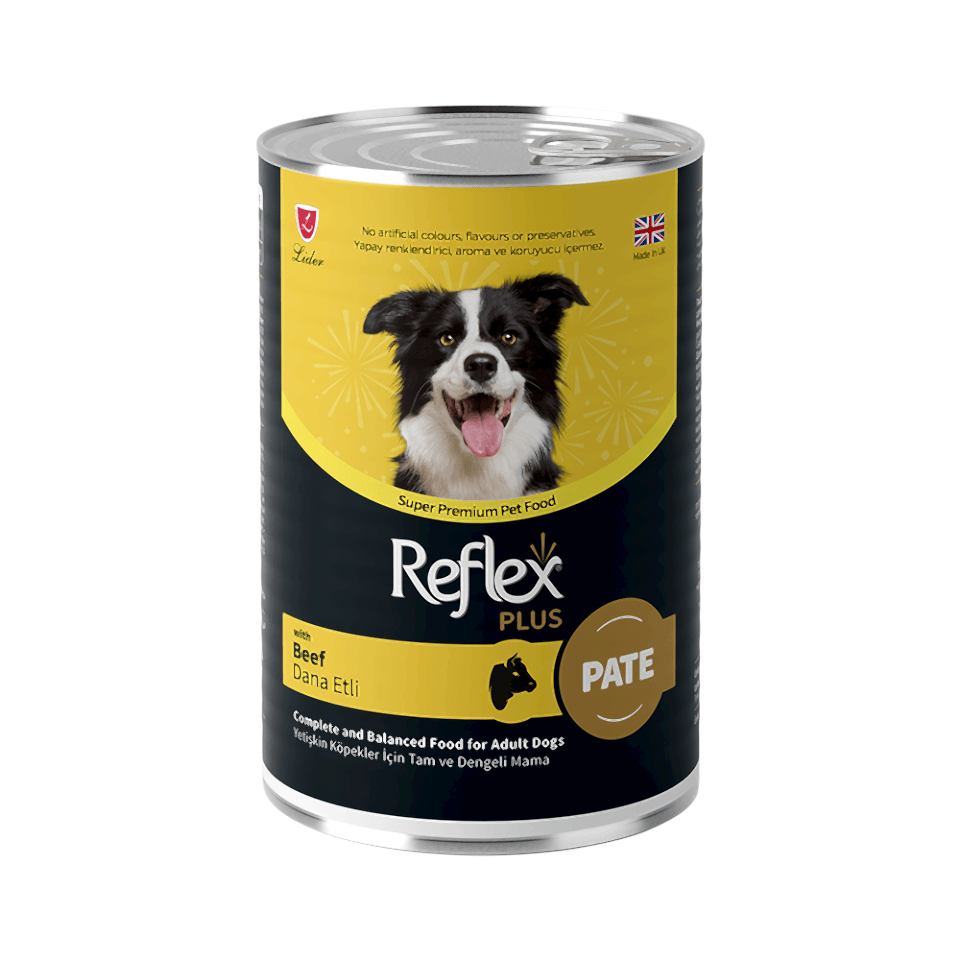 Reflex Plus Pate Dana Etli Yetişkin Köpek Maması (395 g)