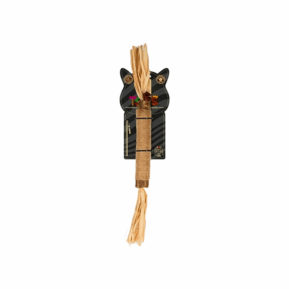 Cattie Matatabi İçerikli Püsküllü Kedi Tırmalama Tahtası (35 cm)