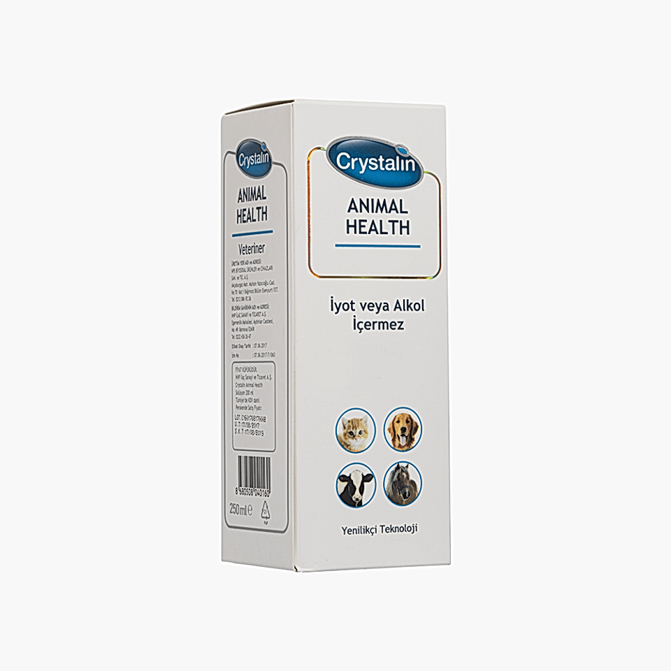 Crystalin Animal Health Yara Bakım Solüsyonu (250 ml)