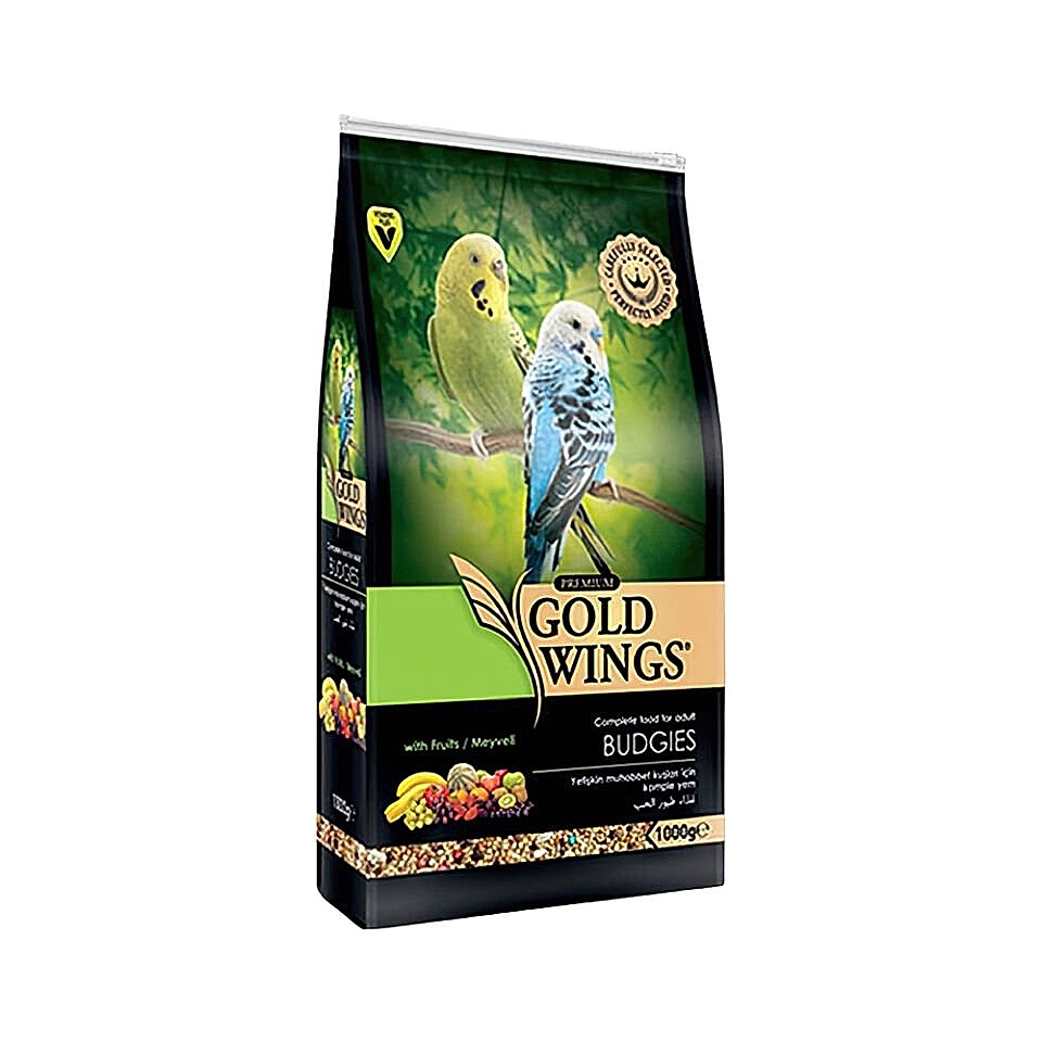 Gold Wings Premium Muhabbet Kuşu Yemi (1 kg)