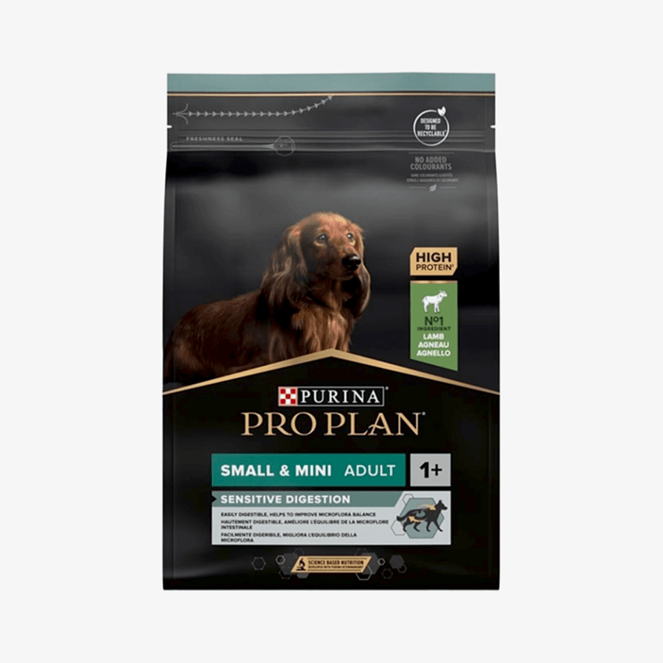 Purina Pro Plan Kuzu Etli ve Pirinçli Küçük Irk Yetişkin Köpek Maması (3 kg)